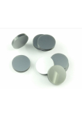 Znaczniki akryl lustro srebrne 22x3mm 10szt