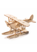 Puzzle Drewniane 3D Samolot