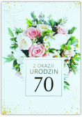 Kartka okolicznościowa Urodziny 70