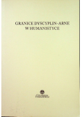 Granice dyscyplin-arne w humanistyce