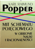 Mit schematu pojęciowego w obronie nauki i