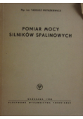 Pomiar Mocy silników spalinowych