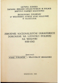 Zbrodnie nacjonalistów ukraińskich dokonane na ludności polskiej na Wołyniu 1939 - 1945