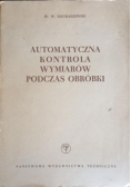Automatyczna kontrola wymiarów podczas obróbki