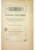Kazania przygodne 1902 r.