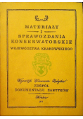 Materiały i sprawozdania konserwatorskie