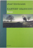 Kantory graniczne Eseje