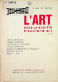 L art Dans La Societe D aujourd hui