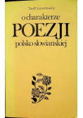 O charakterze poezji polsko - słowiańskiej