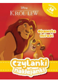 Czytanki naklejanki. Ojcowska miłość. Król Lew