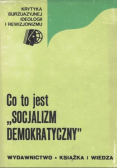 Co to jest socjalizm demokratyczny