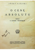 O cenę absolutu 1925r
