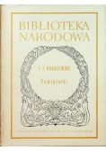 Kraszewski Pamiętniki