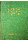 Kalendarz przemysłu spożywczego Tom I