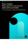 Malliavin ' s calculus and applications