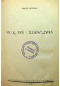 Wilk ryś i dziewczyna 1947 r.