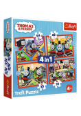 Puzzle 4w1 Odjazdowy Tomek TREFL