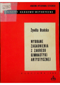 Wybrane zagadnienia z gimnastyki artystycznej