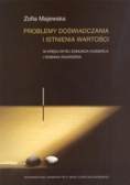Problemy doświadczania i istnienia wartości