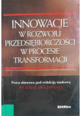 Innowacje w rozwoju przedsiębiorczości w procesie transformacji