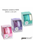 Wstążka ozdobna 10mmx2m 4szt (12kpl)