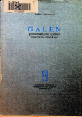 Galen główne kategorie systemu filozoficzno - lekarskiego