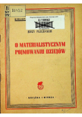 O materialistyczny pojmowaniu dziejów