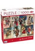 Puzzle 1000 Vintage Christmas Cards