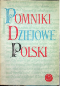 Pomniki dziejowe Polski tom VII część 1
