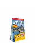 Warszawa kieszonkowy laminowany plan miasta 1:26 000