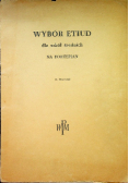 Wybór etiud dla szkół średnich na fortepian