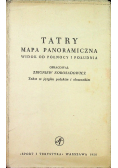 Tatry Mapa panoramiczna