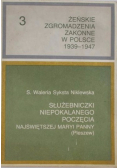 Służebniczki niepokalanego poczęcia Najświętszej Maryi Panny