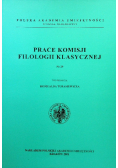 Prace komisji filologii klasycznej nr 29