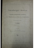 Nurnberger Motive Sammlung architektonischer Einzelheiten vom Mittelalter bis zum Ende des 18 Jahrhunderts Heft I 1896 r