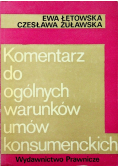 Komentarz do ogólnych warunków umów konsumenckich