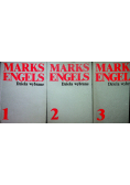 Marks Engels Dzieła wybrane Tom I do III
