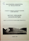 Betony specjalne konstrukcyjne