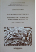 Monumenta variis radivillorum Wyposażenie zamku