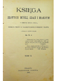Księga złotych myśli zdań i maksym tom 2 1899 r.
