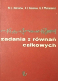 Zadania z równań całkowych