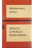 Szkice o poezji rosyjskiej