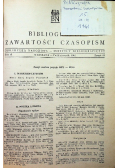 Bibliografia zawartości czasopism Zeszyt 10 1961 r
