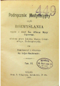 Podręcznik Medytacyjny czyli rozmyślania Tom III 1909 r