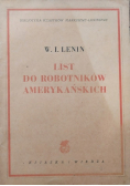 Listy do robotników amerykańskich