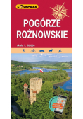 Pogórze Rożnowskie Mapa turystyczna 1: 50 000