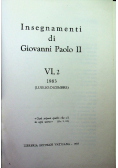 Insegnamenti di Giovanni Paolo II VI część 2 1983