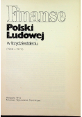 Finanse polski ludowej w trzydziestoleciu 1944 1973