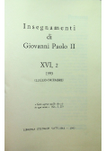 Insegnamenti di Giovanni Paolo II XVI część 2 1993