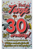 Karnet Urodzinowy 30